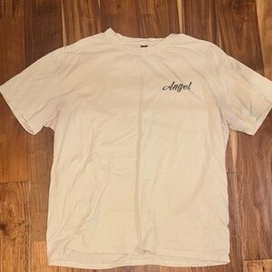 Classic 'Angel' Graphic Men's Crew Neck T-Shirt